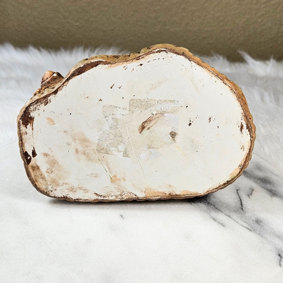 Vintage 1930s-1950s Naturecraft Made In England Stoneware Figurine Lazy Life - Picture 5 of 9